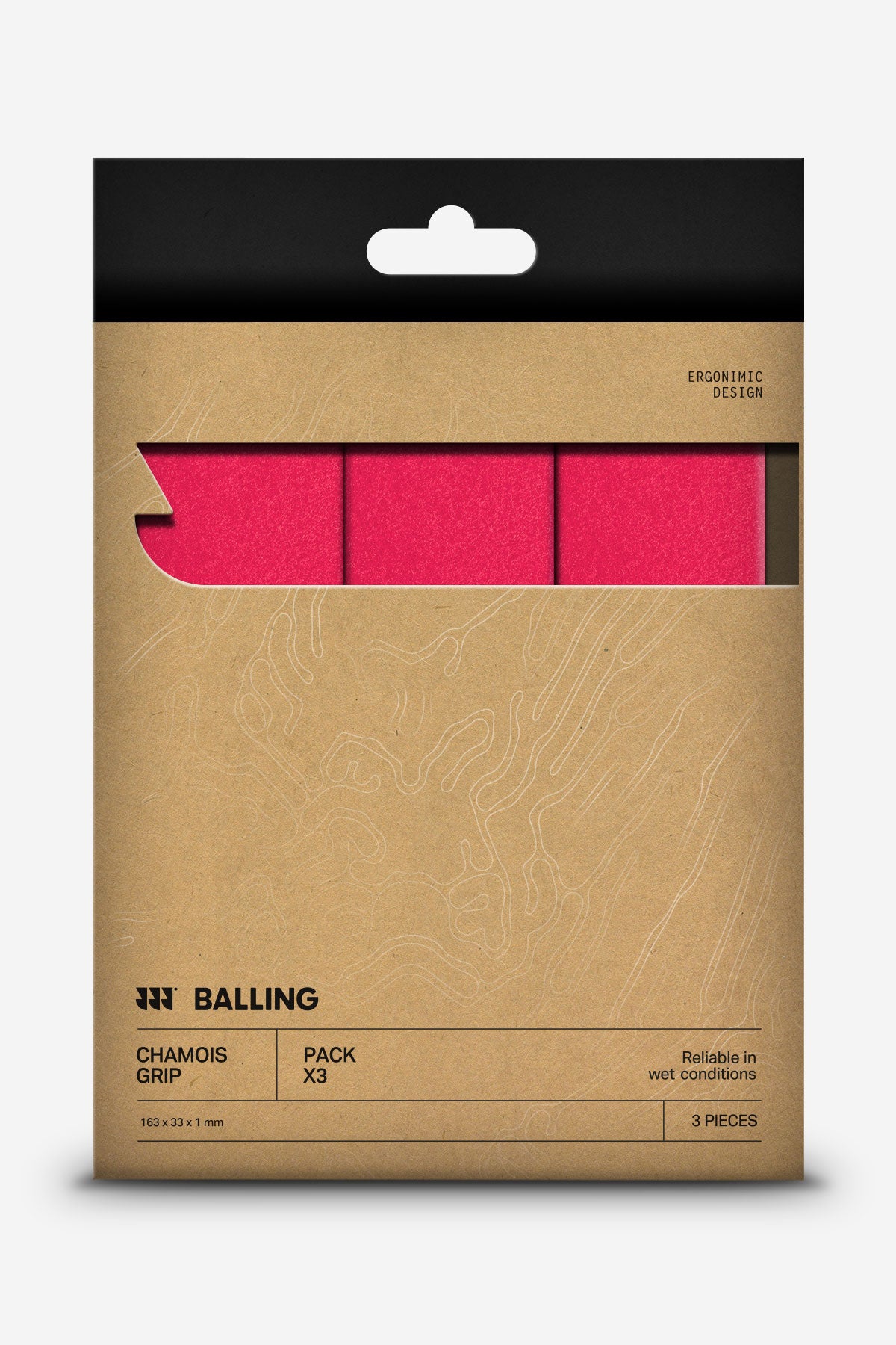 Chamois Grip Pink Pack x3