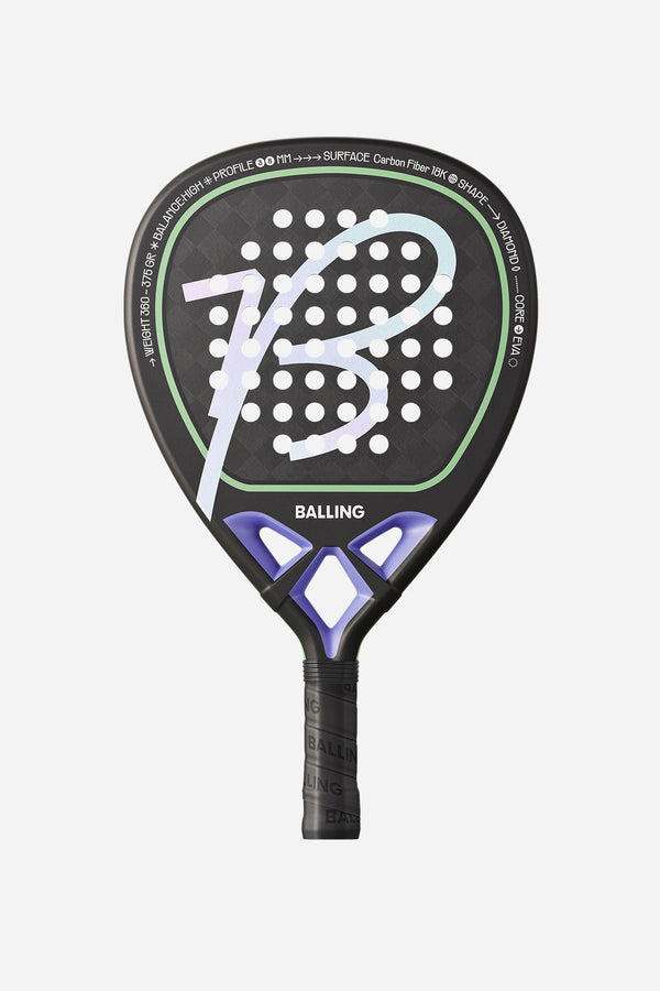 Mosaic Diamond 18K Padel Racket