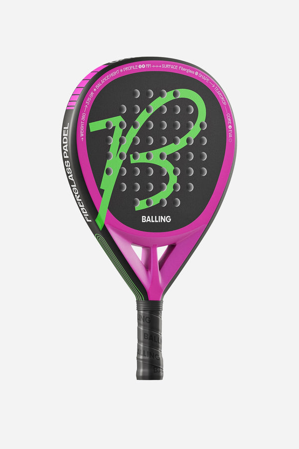 Aerial Teardrop Padel Racket