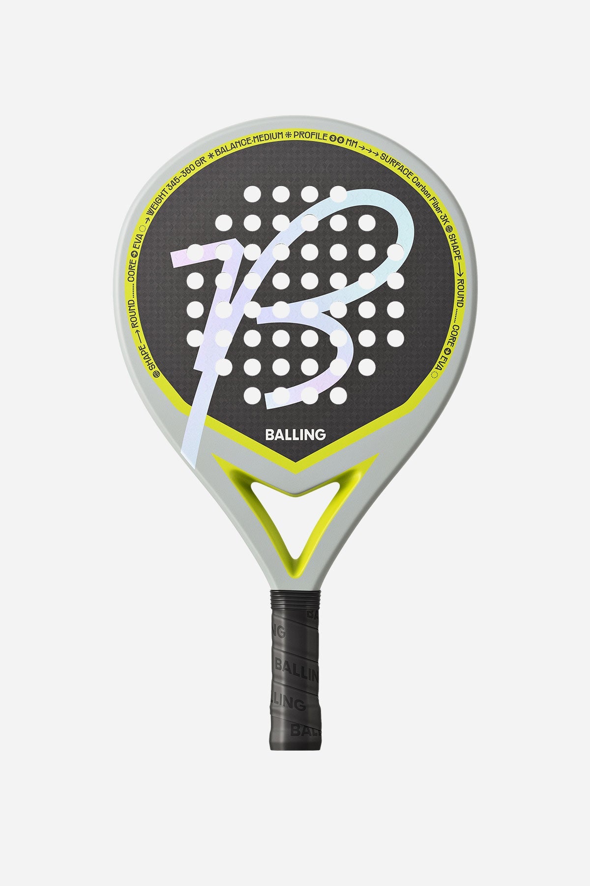 Pala de pádel Mirage Teardrop 3K